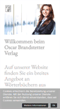 Mobile Screenshot of brandstetter-verlag.de